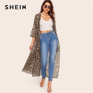Leopard Kimono Cardigan